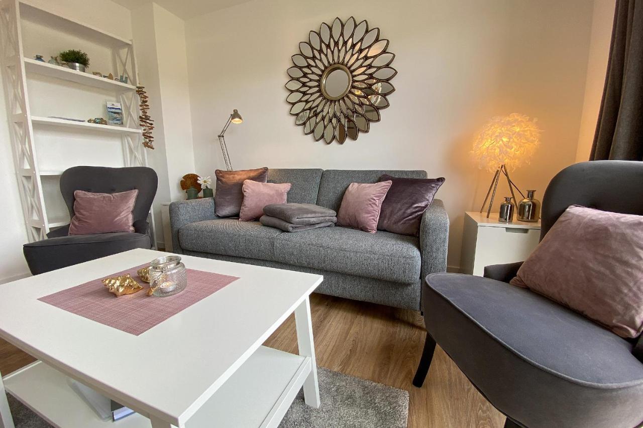 Fewo1846 Strandresidenz Wassersleben - Muschelnest - Stilvolles Studioapartment Mit Balkon Харисле Екстериор снимка